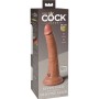 KING COCK - ELITE DILDO REALISTICO SILICONA 17.8 CM CARAMELO sólo 79.99€