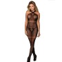 SUBBLIME - 951948 FISHNET BODYSTOCKING WITH CROSSED NECK STRAPS BLACK ONE SIZE sólo 13.99€