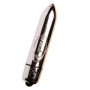 Bala Vibradora Rocks-Off RO-80 Chrome Plateada | Potencia Clásica y Discreta