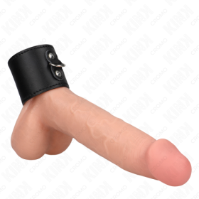 KINK - ANILLO PENE CUERO CON CIERRE A PRESIÓN 18 X 5 CM sólo 9.91€