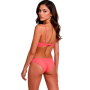 PASSION - INTIMARI SET SUJETADOR + BRAGAS ROSA S/M