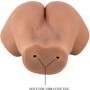 CRAZY BULL - HAILEY TRASERO VIBRADOR CON VAGINA Y ANO REALÍSTICO CONTROL REMOTO
