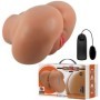 CRAZY BULL - LUNA TRASERO VIBRADOR CON VAGINA Y ANO REALÍSTICO CONTROL REMOTO