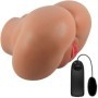 CRAZY BULL - LUNA TRASERO VIBRADOR CON VAGINA Y ANO REALÍSTICO CONTROL REMOTO