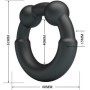 CRAZY BULL - MECO ANILLO SILICONA MODELO 15