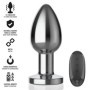 INTENSE - PLUG ANAL 10 VIBRACIONES METAL CON CONTROL REMOTO L