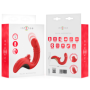 INTENSE - PAULINA VIBRADOR & ESTIMULADOR EN FORMA DE U ROJO
