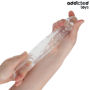 ADDICTED TOYS - FUNDAS PARA EL PENE TRANSPARENTE TALLA M 27 CM