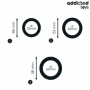 ADDICTED TOYS - SET DE ANILLOS SILICONA MODELO 1