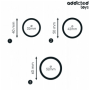 ADDICTED TOYS - SET DE ANILLOS SILICONA MODELO 2