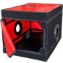 SECRET DOME - KINK CLUB LA NICHE CABINA  NEGRO & ROJO