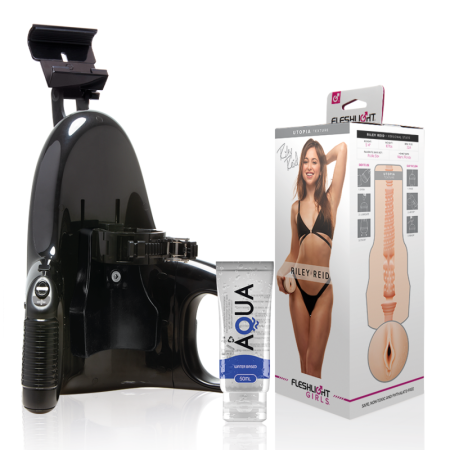 🛒 Comprar Fleshlight Riley Reid Utopia + Universal Launch Pack