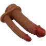 Pretty Love Goran | Dildo Doble Realista y Flexible Mulato 6