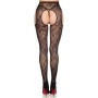 Medias Liguero Flores Leg Avenue 1967 | Universo SexShop